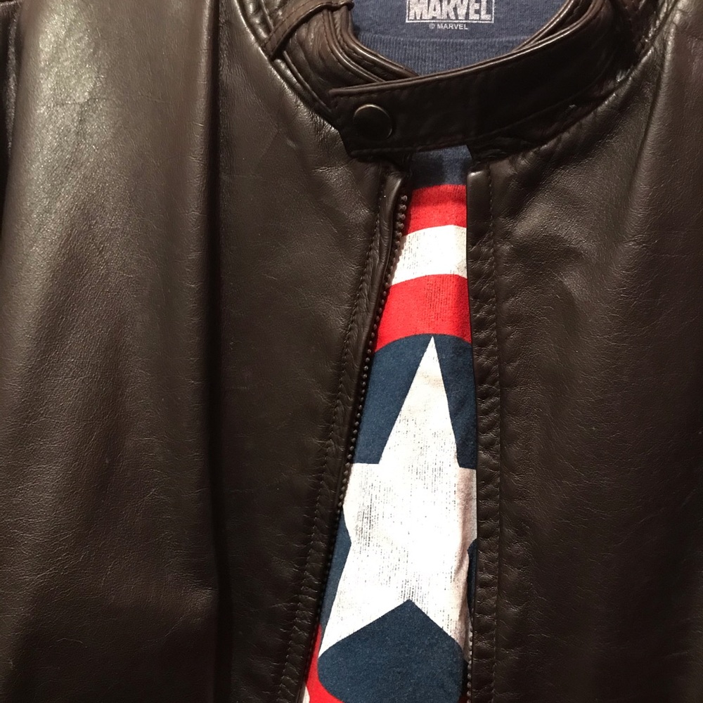 Wilson’s Mens Brown Bomber Jacket